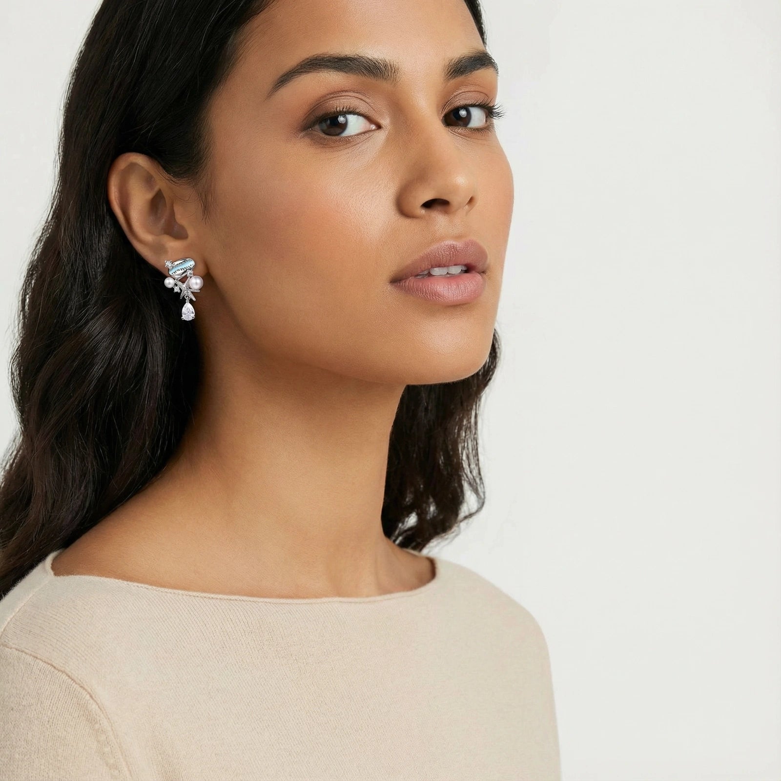 Ocean Dreams Drop Earrings