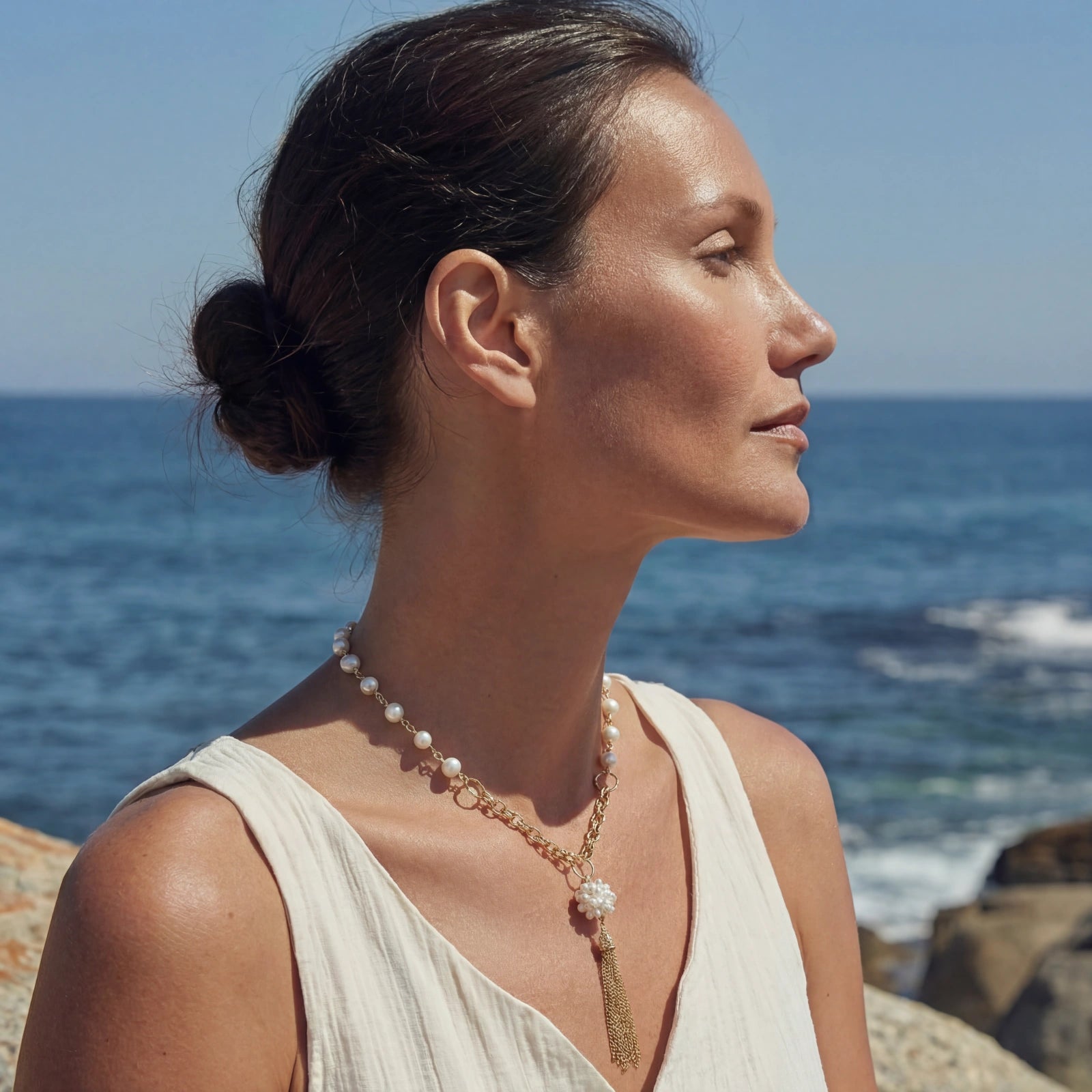 Pearl Tassel Dreams Necklace